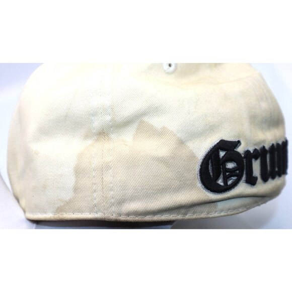 Disney Grumpy Graphic Baseball Cap Beige | Streetwear Y2K Cartoon Vintage - Picture 3 of 9